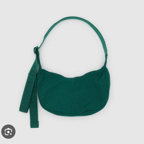 BAGGU Handbags - BAGGU small crescent Cypress